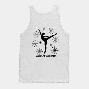 Arabesque Let it Snow Tank Top